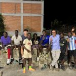 I giovani veronesi a Castel Volturno