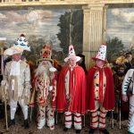 Le maschere del 495° Bacanal del Gnoco in Episcopio