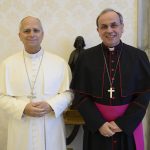 Mons. Pompili ricevuto da papa Leone XIV